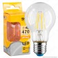 Immagine 1 - Bot Lighting Shot Lampadina LED E27 4W Bulb A60 Filamento - mod.