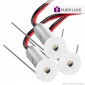 FAI Kit 9 Punti Luce LED Effetto Cielo Stellato da Incasso 0,6W 12V Bianco - 9 Pezzi - mod. 0409