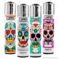 Clipper Large Fantasia Mexican Skulls - 4 Accendini [TERMINATO]
