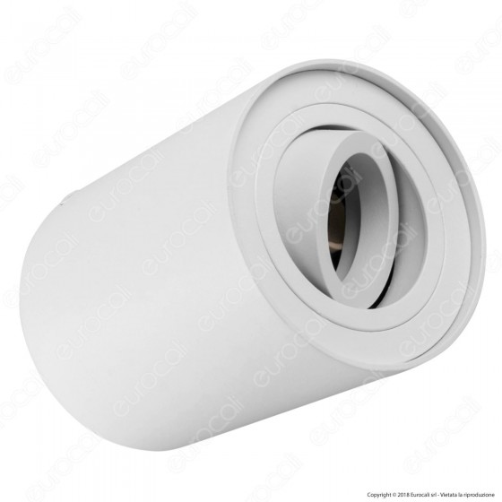 Kanlux BORD DLP-50-W Portafaretto Orientabile Rotondo da Soffitto per Kanlux BORD DLP-50-W Portafaretto Orientabile Rotondo da Soffitto per