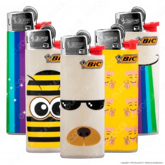 Bic Mini J25 Piccolo Fantasia Emotion - 5 Accendini [TERMINATO]