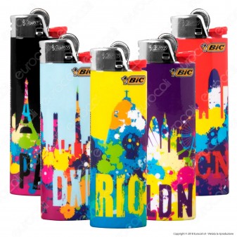 Bic Maxi J26 Grande Fantasia Città - 5 Accendini [TERMINATO]