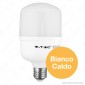 Immagine 2 - V-Tac VT-2021 Lampadina LED E27 20W Bulb T80 - SKU 7135 [TERMINATO]