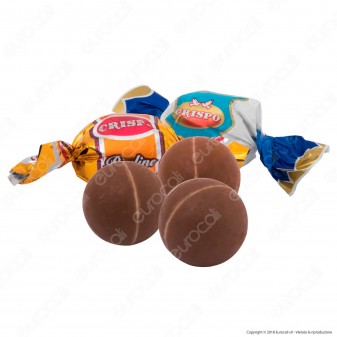 Praline Crispo al Cioccolato Assortite Ripiene di Creme - Busta 1000g