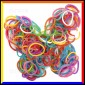 Loom Bands Elastici Colorati Rainbow Mix - Bustina da 600 pz LB10