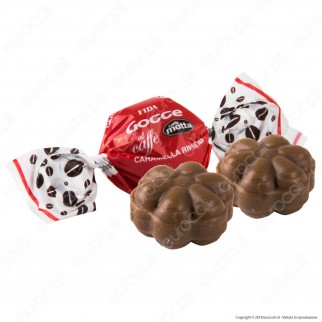 Caramelle Dure Gocce con Ripieno al Caffè Motta Senza Glutine - Busta
