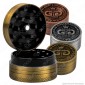 Grinder Tritatabacco 2 Parti Colori Anticati Logo Grace [TERMINATO]