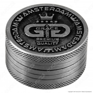 Grinder Tritatabacco 2 Parti Colori Anticati Logo Grace [TERMINATO]