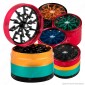 Grinder Tritatabacco 4 Parti mod. Grace Ø62mm - Coperchio Trasparente [TERMINATO]