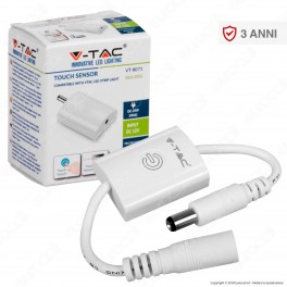 V-Tac VT-8071 Pulsante Touch con Dimmer per Strisce LED - SKU 2556