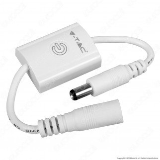 V-Tac VT-8071 Pulsante Touch con Dimmer per Strisce LED - SKU 2556