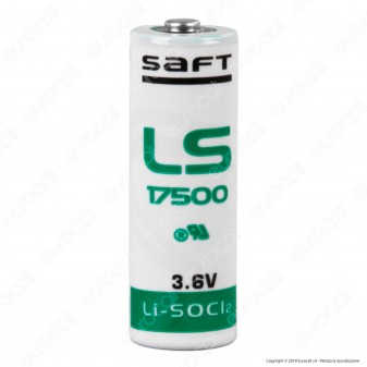 Saft Batteria Al Litio LS 17500 A - Batteria Singola