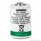 Immagine 2 - Saft Batteria Al Litio LS 14250 1/2 Stilo AA - Batteria Singola