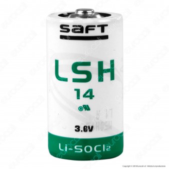 Saft Batteria Al Litio LSH 14 ER-C Mezzatorcia C - Batteria Singola
