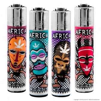 Clipper Large Fantasia Africa - 4 Accendini [TERMINATO]