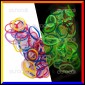 Loom Bands Elastici Colorati Glow 2 Fosforescenti - Bustina da 1000 pz LB38