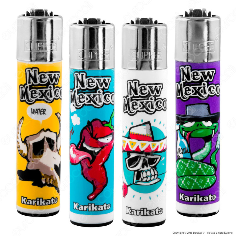 Clipper Large Fantasia New Mexico - 4 Accendini [TERMINATO]