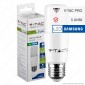 V-Tac PRO VT-237 Lampadina LED E27 8W Tubolare T37 Chip Samsung - SKU 144 / 145 / 146 [TERMINATO]