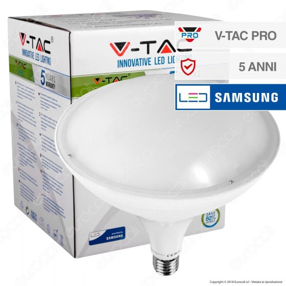 V-Tac PRO VT-85 Lampadina LED E40 85W LowBay Chip Samsung - SKU 520 / V-Tac PRO VT-85 Lampadina LED E40 85W LowBay Chip Samsung - SKU 520 /