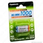 Panasonic Ni-MH 1000 930mAh Pile Ricaricabili Ministilo AAA - Blister 2 Batterie [TERMINATO]