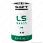 Immagine 1 - Saft Batteria Al Litio LS 33600 Torcia D - Batteria Singola