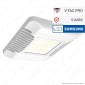 V-Tac PRO VT-9-155 Faro LED SMD Canopy 150W Ultrasottile Chip Samsung da Esterno Colore Bianco - SKU 572 / 573 [TERMINATO]
