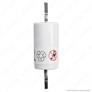 Saft Batteria Ricaricabile Ni-Cd VRE Cs 1800 con Lamelle - Batteria