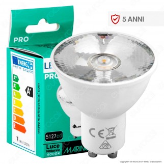 Marino Cristal Serie PRO Dicroled10 Lampadina LED GU10 6,5W Faretto