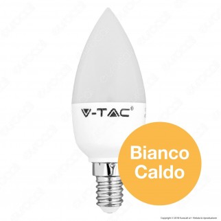 V-Tac VT-1854D Lampadina LED E14 6W Candela Dimmerabile - SKU 4213