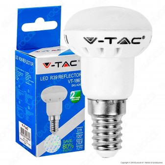 V-Tac VT-1861 Lampadina LED E14 3W Bulb Reflector R39 - SKU 4219 /