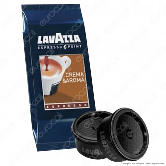 100 Capsule Espresso Point Lavazza Crema & Aroma Cialde Originali