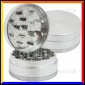Grinder Tritatabacco Black Leaf 3 Parti in Metallo [TERMINATO]