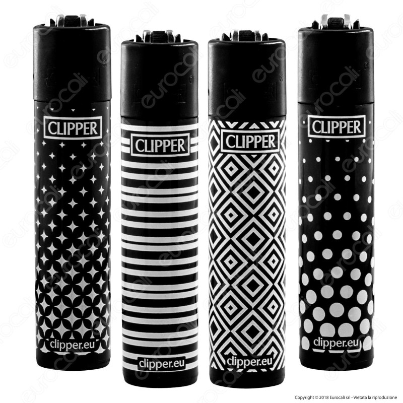 Clipper Large Fantasia Mix Pattern - 4 Accendini [TERMINATO]