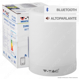 V-Tac VT-1043 Lampada da Tavolo LED 3W Touch Dimmerabile Smart con