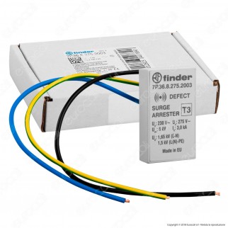 Finder Scaricatore di Sovratensione SPD Tipo 3 - mod. 7P36.8275.2003