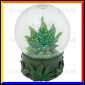 Black Leaf Snow Globe - Sfera di Vetro con Brillantini [TERMINATO]