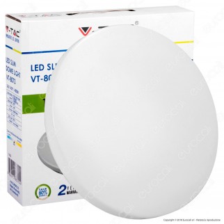 V-Tac VT-8073 Plafoniera LED 14W Forma Rotonda Colore Bianco - SKU
