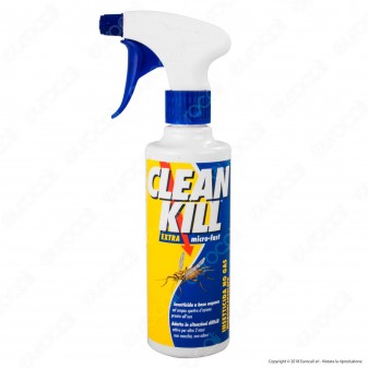Clean Kill Extra Micro Fast Insetticida Acaricida Spruzzatore - 375 ml