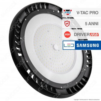 V-Tac PRO VT-9-151 Lampada Industriale LED 150W SMD 120° Dimmerabile