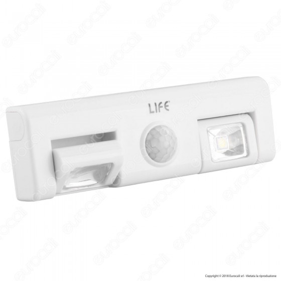 Life Lampada LED da Parete Alimentata a Batterie con Sensore di Life Lampada LED da Parete Alimentata a Batterie con Sensore di