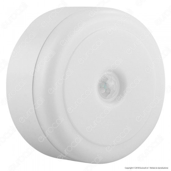 Life Lampada LED Circolare da Parete Alimentata a Batterie con Life Lampada LED Circolare da Parete Alimentata a Batterie con