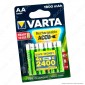 Varta Rechargeable Accu 1600mAh Pile Ricaricabili Stilo AA - Blister 4 Batterie [TERMINATO]