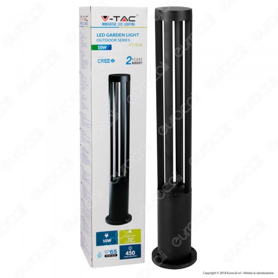 V-Tac VT-820 Lampada LED da Giardino con Fissaggio a Terra 10W Colore V-Tac VT-820 Lampada LED da Giardino con Fissaggio a Terra 10W Colore