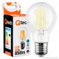 Qtech Lampadina LED E27 8W Bulb A60 Filamento - mod. 90000025 / 90000026 [TERMINATO]
