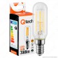 Qtech Lampadina LED E14 4W Tubolare T25 Filamento - mod. 90000022 [TERMINATO]
