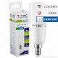 V-Tac PRO VT-248 Lampadina LED E14 8W Tubolare T37 Chip Samsung - SKU 267 / 268 / 269