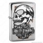 Accendino Zippo Mod. 29281 Harley-Davidson® Skull - Ricaricabile Antivento [TERMINATO]