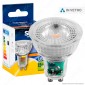 Bot Lighting Shot All Glass Lampadina LED GU10 6,2W Faretto Spotlight 60° - mod. SLD620742