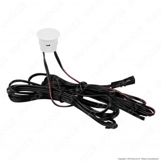 FAI Pulsante Touch 5018 con Dimmer per Strisce LED - mod. 5018