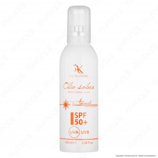 Alkemilla Olio Solare Spray Protezione Corpo SPF 50+ - Flacone da